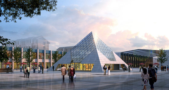 枝江金字塔网架